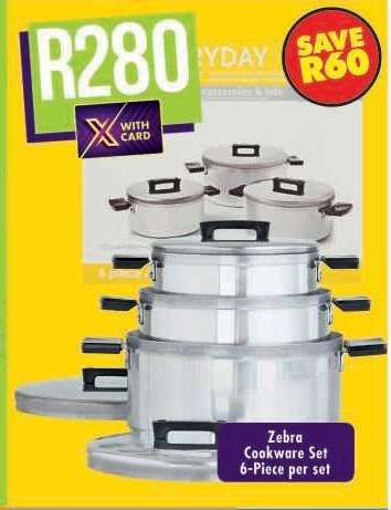 Zebra Cookware Set