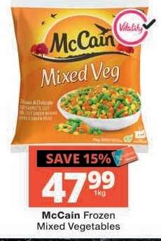 McCain Frozen Mixed Vegetables