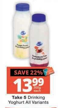 Take 5 Drinking Yoghurt All Variants