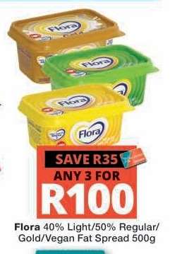 Flora Fat Spread 500g