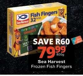 Sea Harvest Frozen Fish Fingers