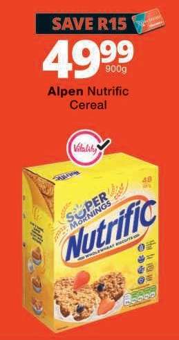 Alpen Nutrific Cereal