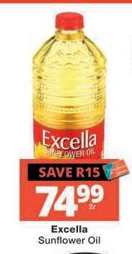Excella Sunflower Oil