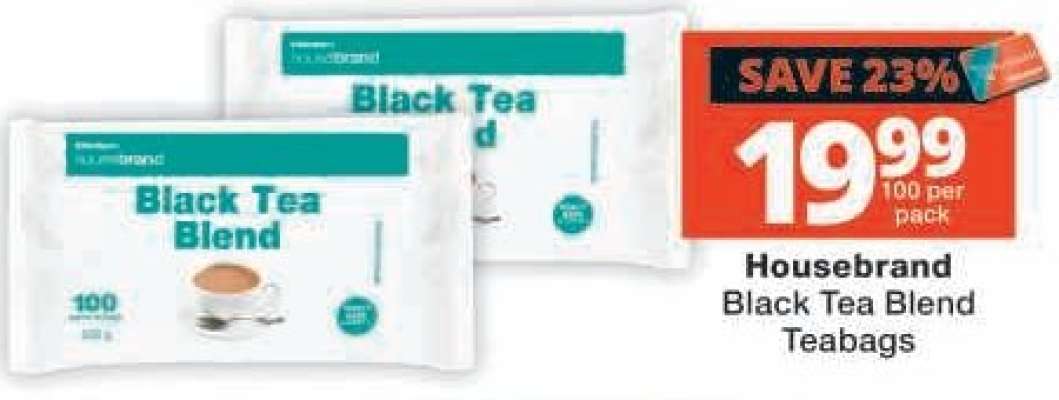 Housebrand Black Tea Blend Teabags