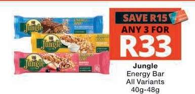 Jungle Energy Bar