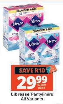 Libresse Pantyliners