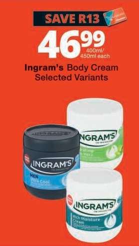 Ingram's Body Cream