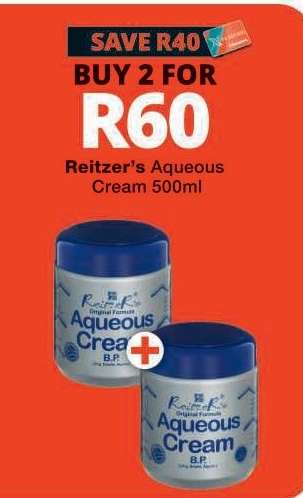 REITZER'S AQUEOUS CREAM 500ml