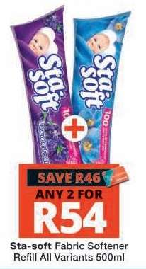 STA-SOFT FABRIC SOFTENER REFILL