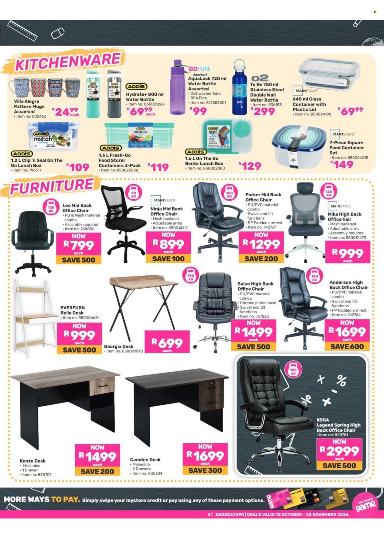 Game specials - 10.13.2026 - 10.30.2026. Page 3