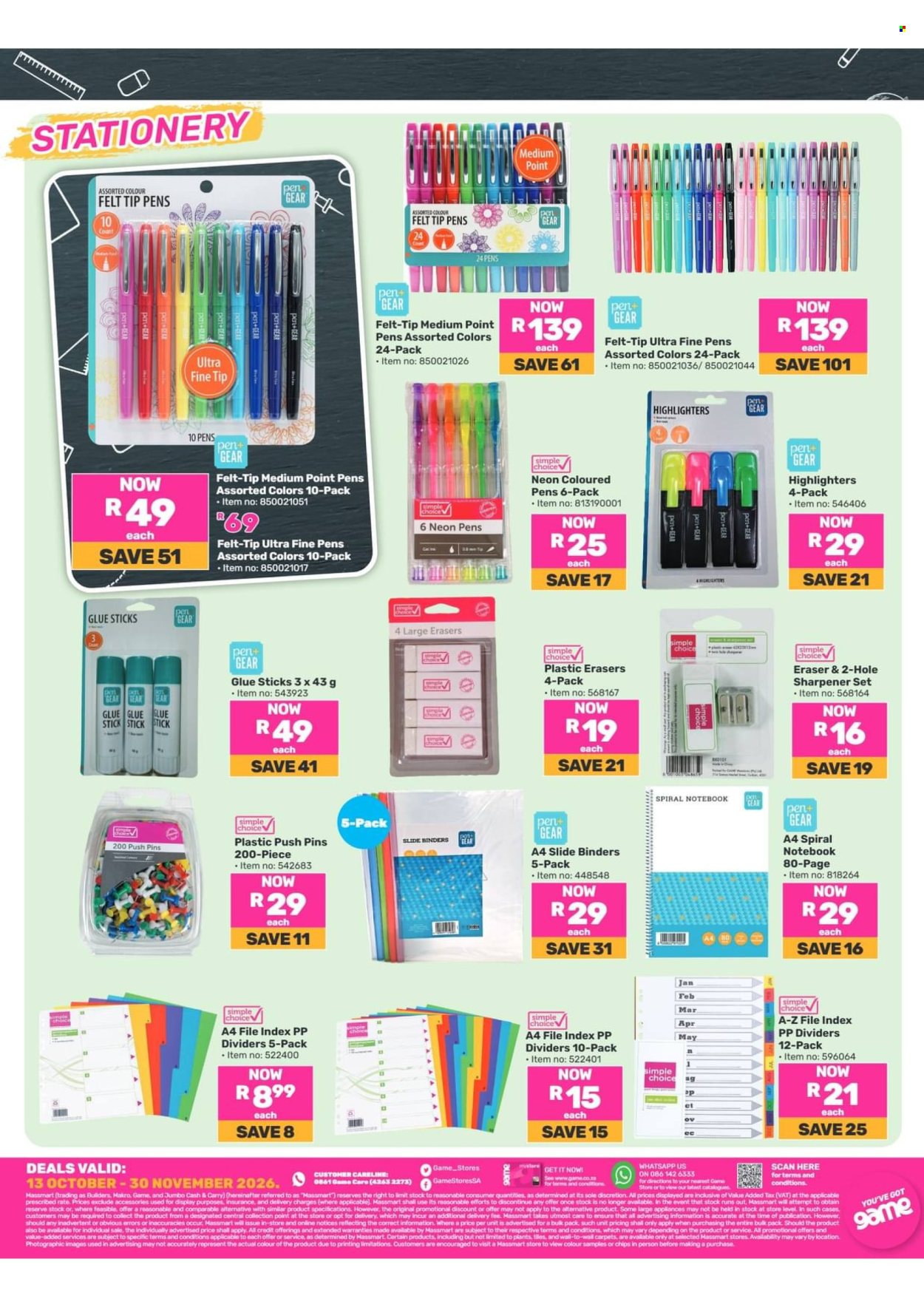 Game specials - 10.13.2026 - 10.30.2026. Page 4