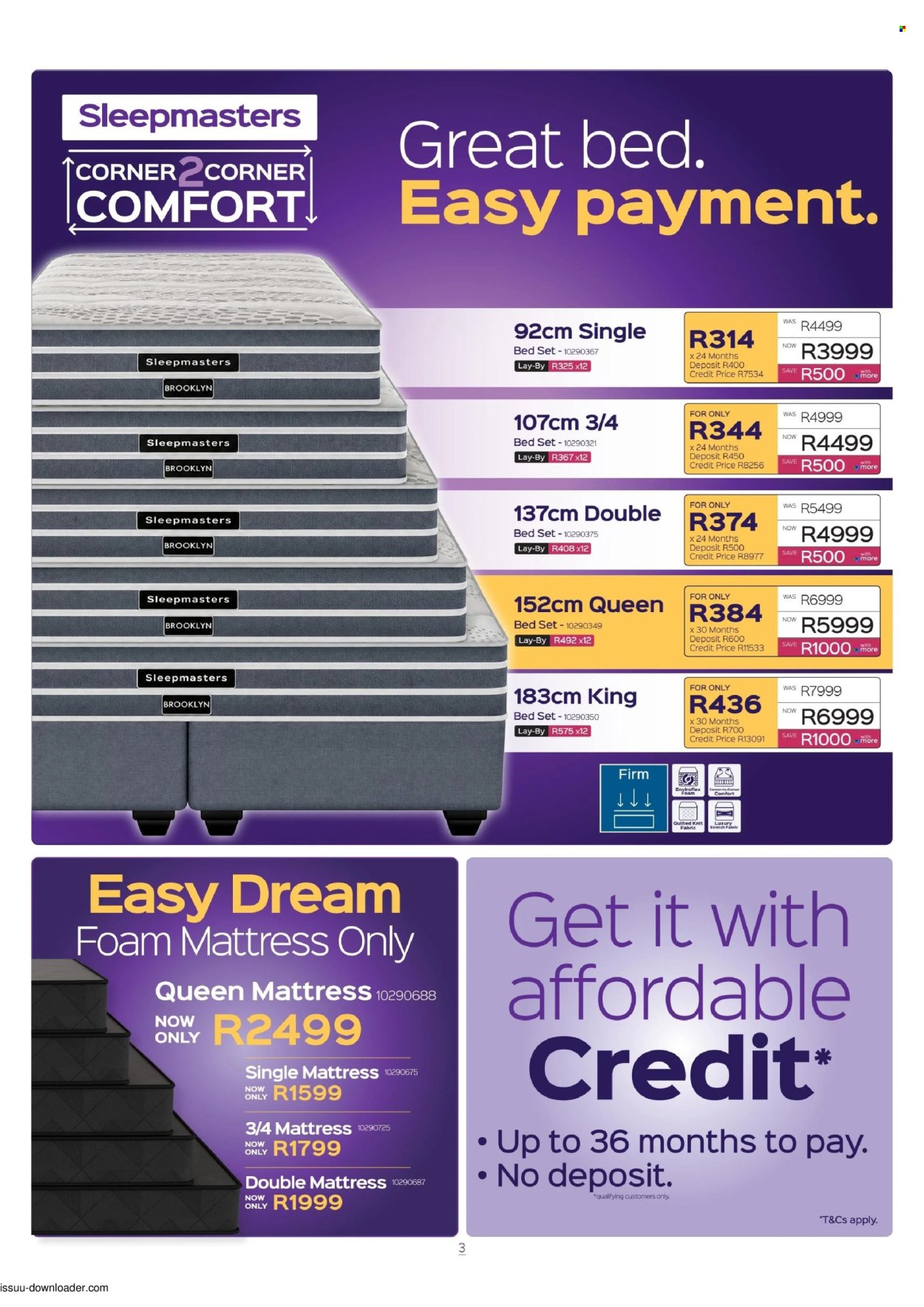 Sleepmasters specials - 10.15.2026 - 11.08.2026. Page 3