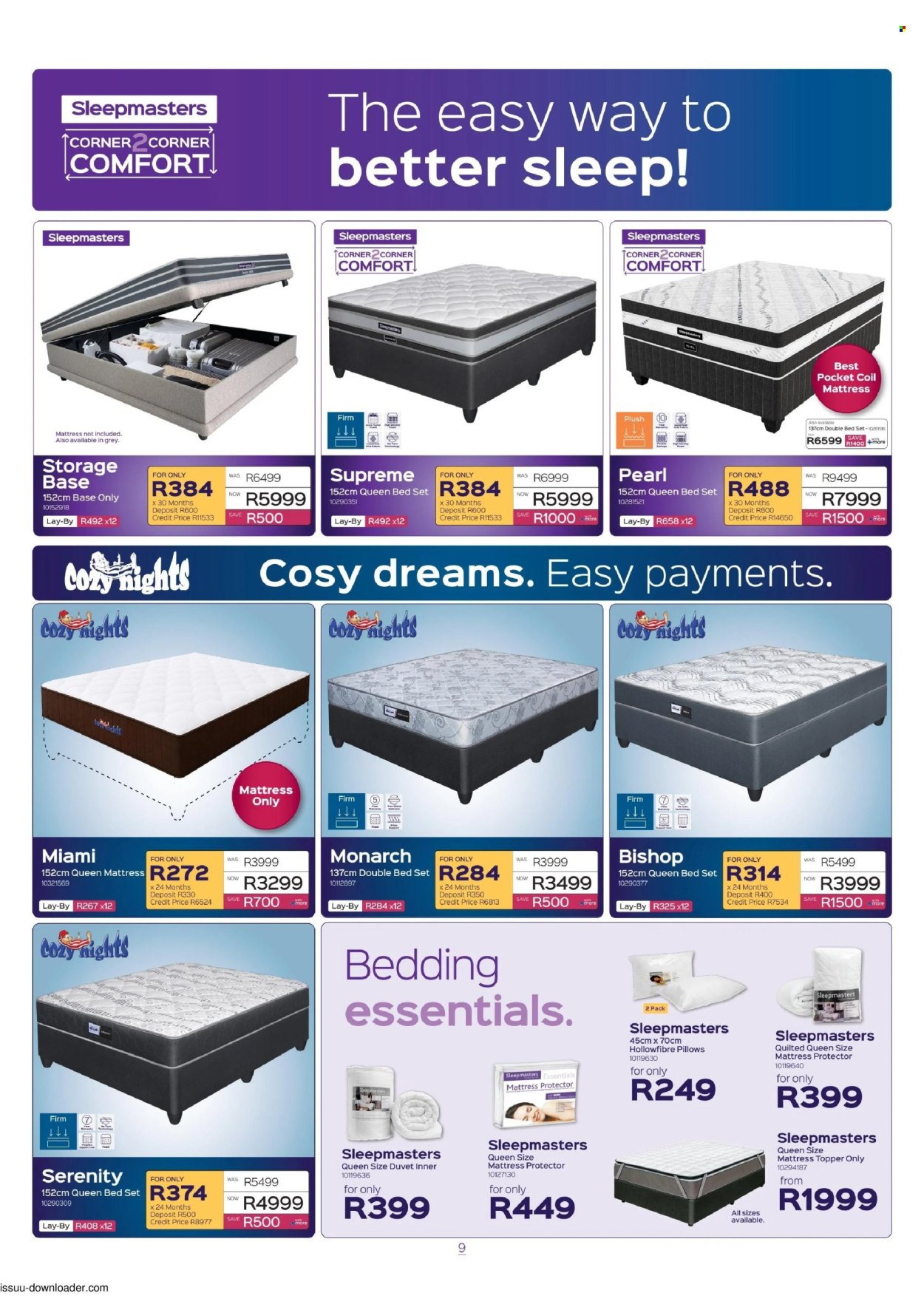 Sleepmasters specials - 10.15.2026 - 11.08.2026. Page 9