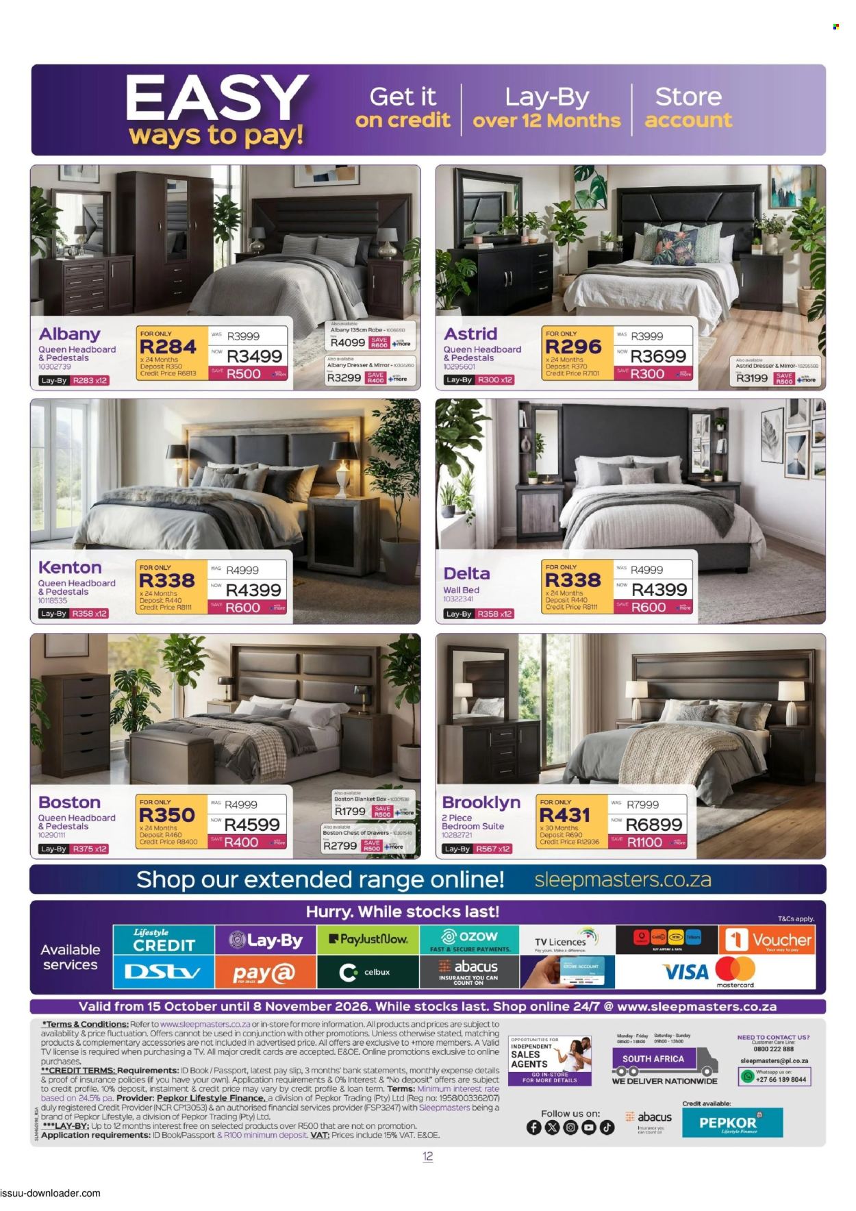 Sleepmasters specials - 10.15.2026 - 11.08.2026. Page 12