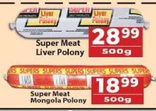 Super Meat Liver Polony
