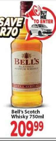 Bell's Scotch Whisky 750ml