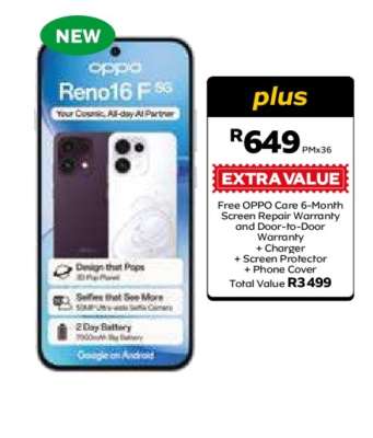 Oppo Reno16 F 5G
