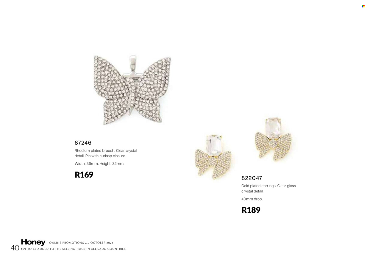 Honey specials. Page 42