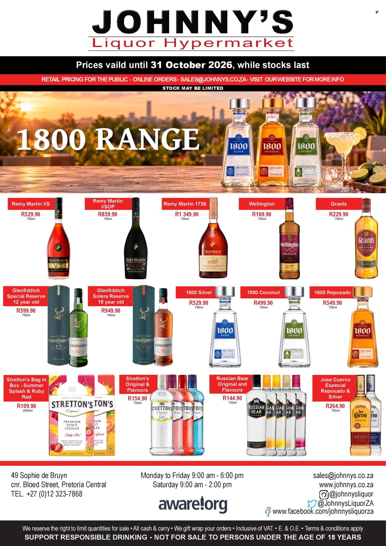Johnny's Liquor Hypermarket specials - 10.18.2026 - 10.31.2026. Page 1
