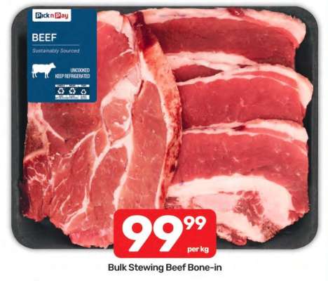 Bulk Stewing Beef Bone-in