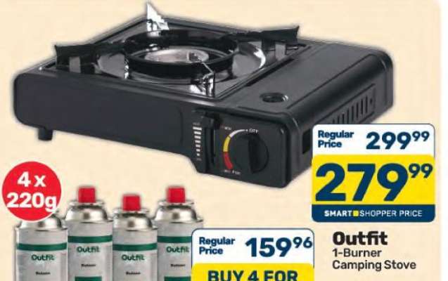 Outfit 1-Burner Camping Stove