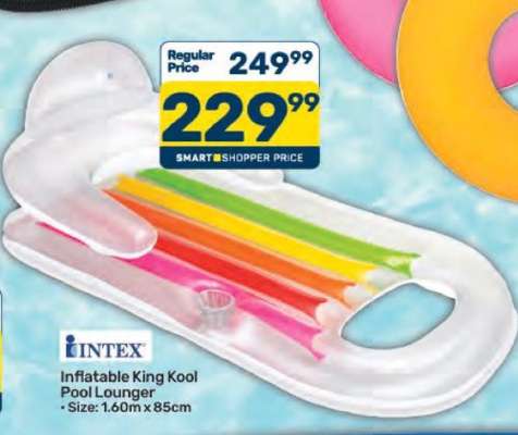 Intex Inflatable King Kool Pool Lounger