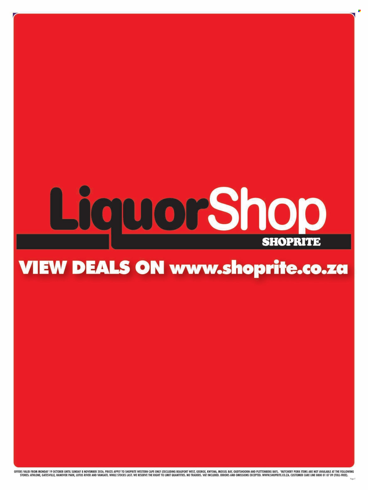 Shoprite specials - 10.19.2026 - 11.08.2026. Page 7