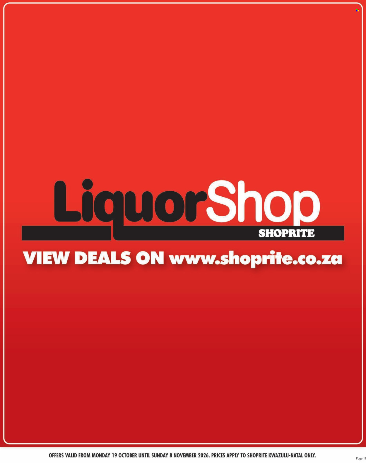 Shoprite specials - 10.19.2026 - 11.08.2026. Page 11