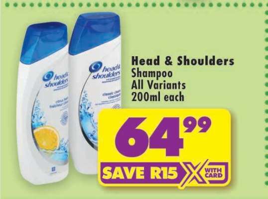 HEAD & SHOULDERS Shampoo