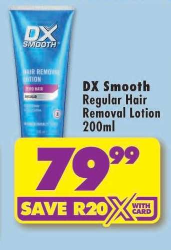 DX Smooth Regular Hair Removal Lotion 200ml