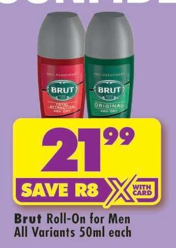 BRUT ROLL-ON FOR MEN