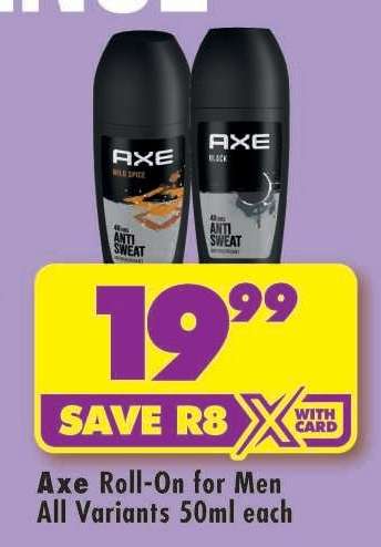 AXE ROLL-ON FOR MEN