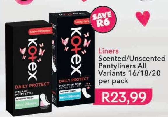 Kotex Daily Protect Liners