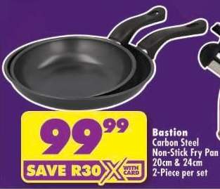 Bastion Carbon Steel Non-Stick Fry Pan
