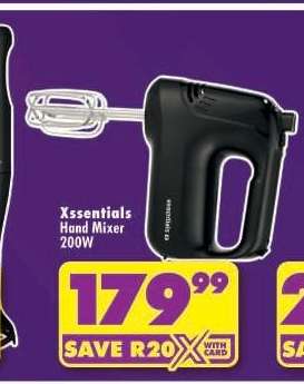 Xssentials Hand Mixer 200W
