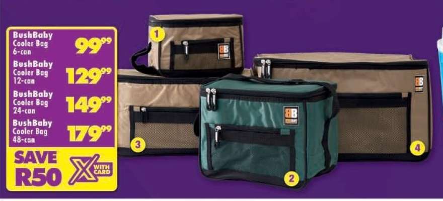 BushBaby Cooler Bag 6-can