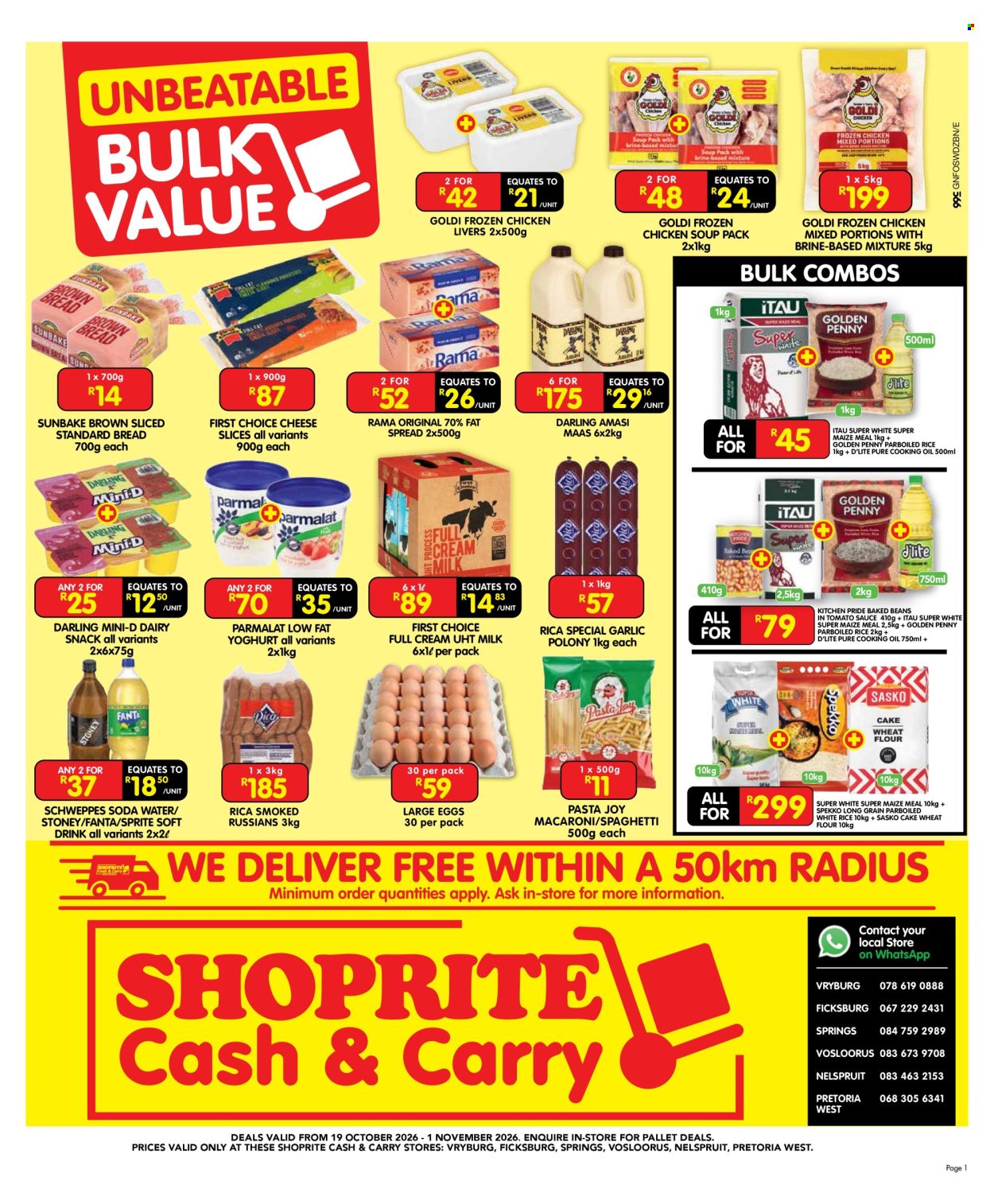 Shoprite specials - 10.19.2026 - 11.01.2026. Page 1