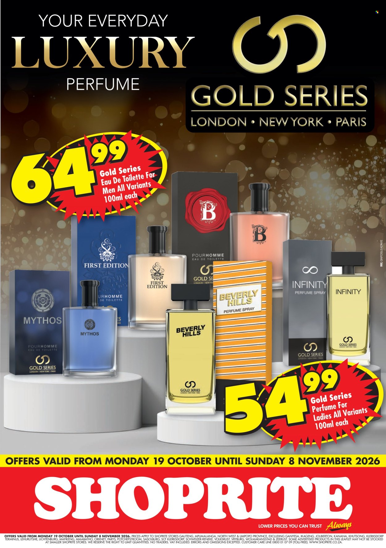 Shoprite specials - 10.19.2026 - 11.08.2026. Page 1