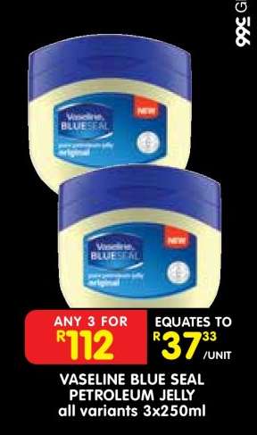 Vaseline Blue Seal Petroleum Jelly