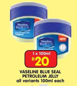 Vaseline Blue Seal Petroleum Jelly