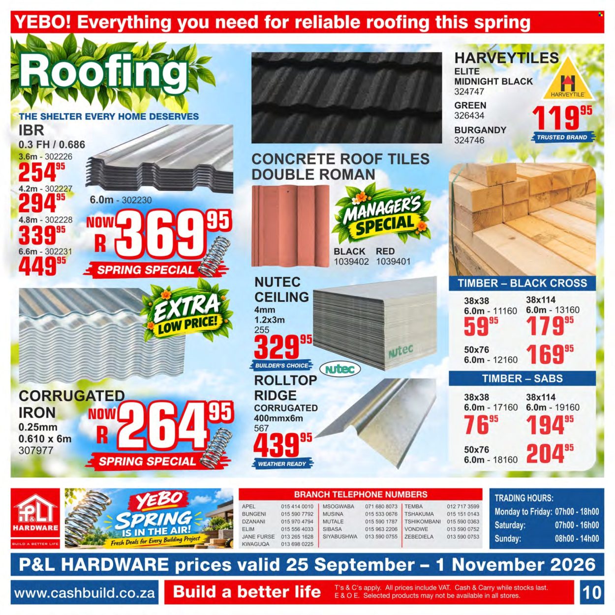Cashbuild specials - 09.25.2026 - 11.01.2026. Page 10