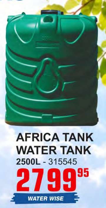 AFRICA TANK WATER TANK