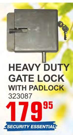 HEAVY DUTY GATE LOCK