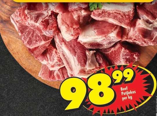 BEEF POTJIEKOS per kg