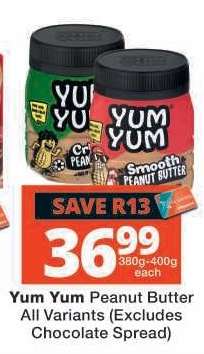Yum Yum Peanut Butter