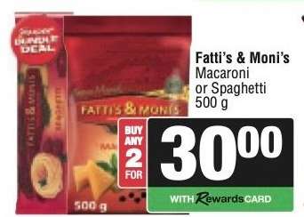 Fatti's & Moni's Macaroni or Spaghetti