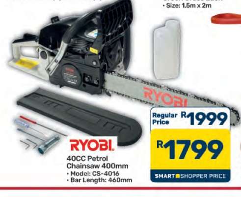 Ryobi 40CC Petrol Chainsaw