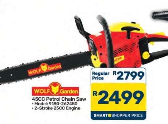 WOLF Garden 45CC Petrol Chain Saw