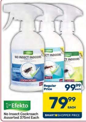 Efekto No Insect Cockroach Assorted 375ml