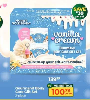 Gourmand Body Care Gift Set